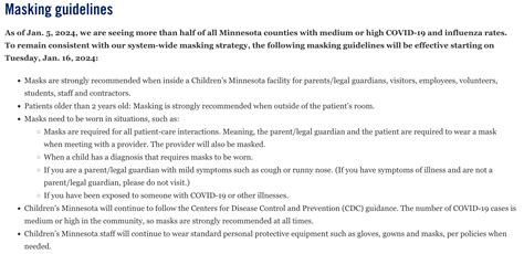 childrensmn|children's mn guidelines.